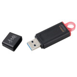 金士顿（Kingston）256GB USB3.2 Gen 1 U盘 DTX 时尚设计 轻巧便携 红色