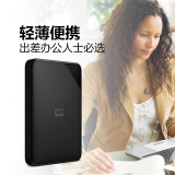 西部数据(WD) 2TB 移动硬盘 USB3.0 Elements SE 新元素...