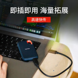 闪迪（SanDisk）1TB Nvme 移动硬盘 E61至尊极速卓越版 传输速度1050MB/s