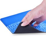 绿联（UGREEN） 鼠标垫 加大加厚办公鼠标垫 橡胶蓝色-标准款