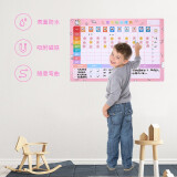 得力(deli)幼儿园小学生儿童成长自律表 画板 墙贴奖励贴纪律表 学习计划管理...