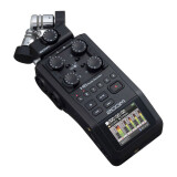 ZOOM H6 便携式录音笔  6轨录音机 钛黑版