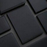 晨光(M&G)文具B5/18K 120张黑色办公笔记本 会议记录皮面本 单本装APYD1K78