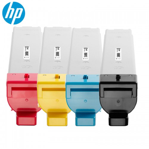 惠普（HP）粉盒W9040MC升级款W9190MC 黑青黄红四色套装 适用于E7...