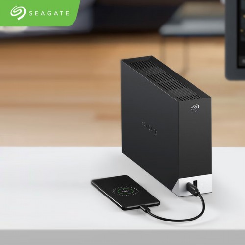 希捷(seagate)移动硬盘12TB USB HUB 3.5英寸 大容量存储 自动备份 STLC12000400