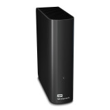 西部数据（WD）新元素3.5英寸移动硬盘 USB3.0 Elements经典桌面存储 10TB WDBWLG0100HBK