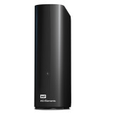 西部数据（WD）新元素3.5英寸移动硬盘 USB3.0 Elements经典桌面存储 10TB WDBWLG0100HBK