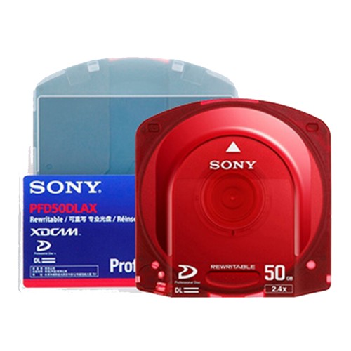 索尼（sony）XDCAM蓝光刻录硬盘 50G/23G 可重写 高清光盘 SONY-PFD50G