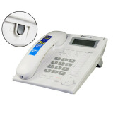松下（Panasonic)电话机 办公转接来电显示免提 KX-TS880 白色