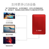 科硕 KESU 移动硬盘加密 1.5TB USB3.0 K1 2.5英寸热血红外接存储文件照片备份