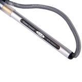 宝克（BAOKE）带绳签字笔0.5mm黑色中性桌面粘贴笔 NO650台笔10支装