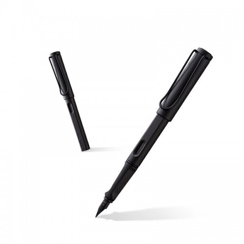 凌美(LAMY) EF0.5mm钢笔 safari狩猎系列 磨砂黑 单只装