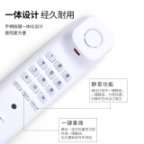 中诺(CHINO-E)电话机 挂机桌壁两用 免电池小分机A061白色