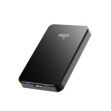 爱国者 (aigo) 2TB USB3.0 移动硬盘 HD809 黑色 稳定高速传输 简约设计