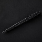 凌美(LAMY) EF0.5mm钢笔 safari狩猎系列 磨砂黑 单只装