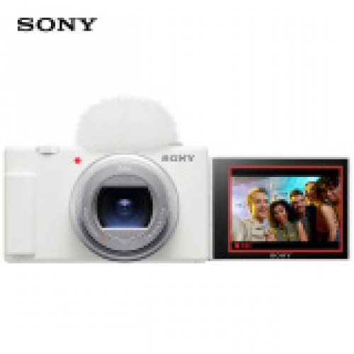 索尼（SONY）ZV-1 II 数码相机 4K视频/超广角/大光圈 白色(ZV-1M2/ZV1M2)