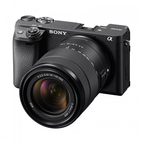 索尼（SONY）Alpha 6400 微单数码相机（SEL18135镜头） 4K视频录制 实时眼部对焦 黑色