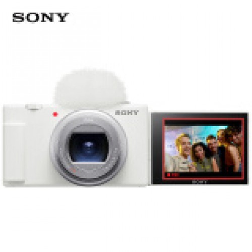 索尼（SONY）ZV-1 II 数码相机 4K视频/超广角/大光圈 白色(ZV-...
