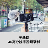 索尼（SONY）Alpha 6400 微单数码相机（SEL18135镜头） 4K视频录制 实时眼部对焦 黑色