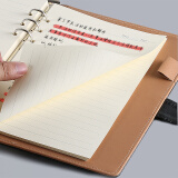 申士（SHEN SHI）90张活页笔记本替芯 加厚100克纸 适用于6孔A5活页记事本子横线款J8025