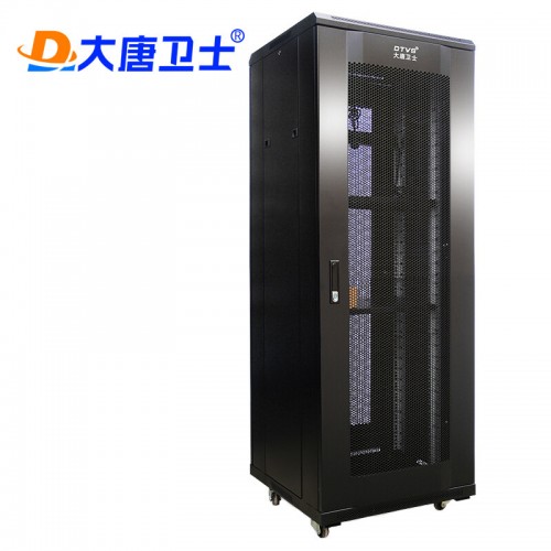 大唐卫士 T3-6632 UPS电源机柜32U 19英寸标准加厚机柜1.6米高 前后网孔门