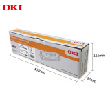 OKI C811/C831DN青色大容量墨粉 44844527
