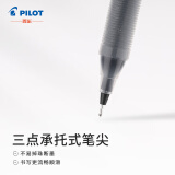 百乐（PILOT）P500系列针管中性笔直液式签字笔 BL-P50 0.5mm黑色单支装