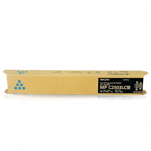理光(Ricoh)MPC2503LC碳粉盒  适用MP C2011/2003/2004/2503/2504/2004ex/2504exSP蓝色小容量