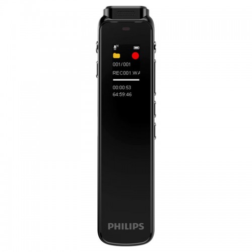 飞利浦PHILIPS 专业录音笔VTR5010Pro 32G 免费APP语音转文字 高清降噪 自带外放 高灵敏录音器