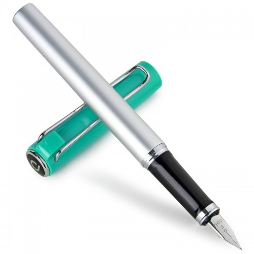得力S669F钢笔（蓝）