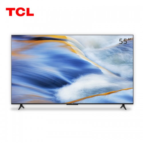 TCL 55G60E 55英寸 电视 （计价单位：台） 4K超高清画质板液晶电视机 黑色