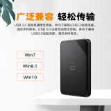 西部数据(WD) 1TB 移动硬盘 USB3.0 Elements SE 新元素...