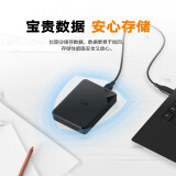 西部数据(WD) 1TB 移动硬盘 USB3.0 Elements SE 新元素...