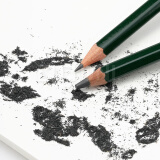 uni三菱铅笔9800素描绘图设计铅笔学生书写黑铅木杆铅笔12支装 2H 12支...
