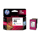 惠普（HP）46墨盒彩色黑色HP2020hc 2520hc 2029 2529 4729打印机 46墨盒套装【黑色*1+彩色*1】